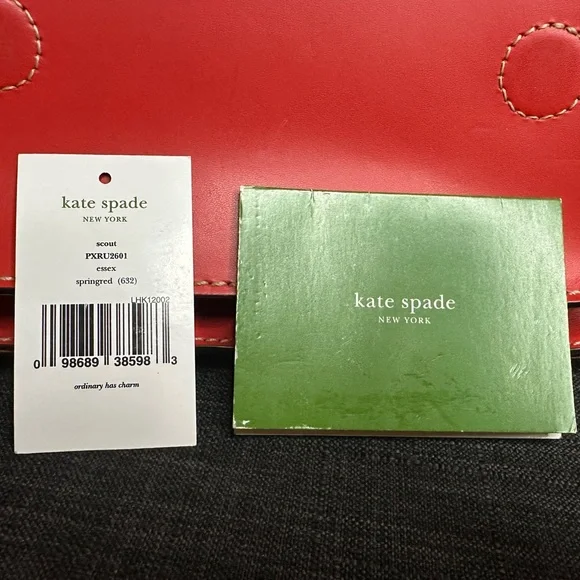Kate Spade Red Scout Crossbody Bag - Picture 6 of 6